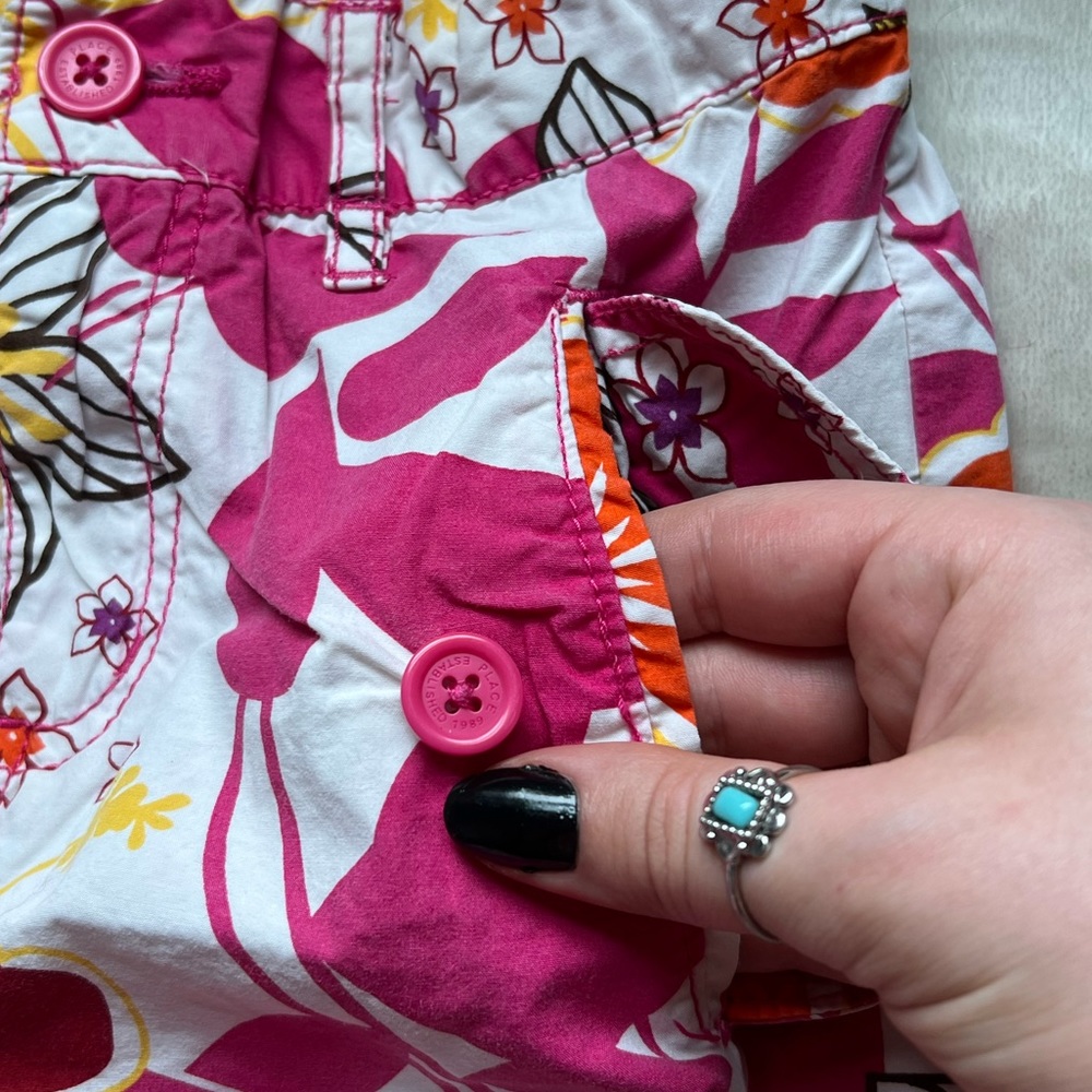 Vintage Children's Place Floral Cargos - Picture 5 of 10